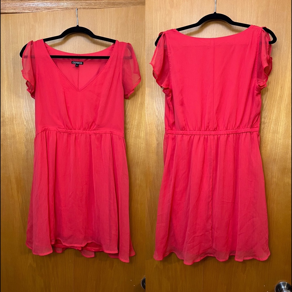 Express chiffon summer dress